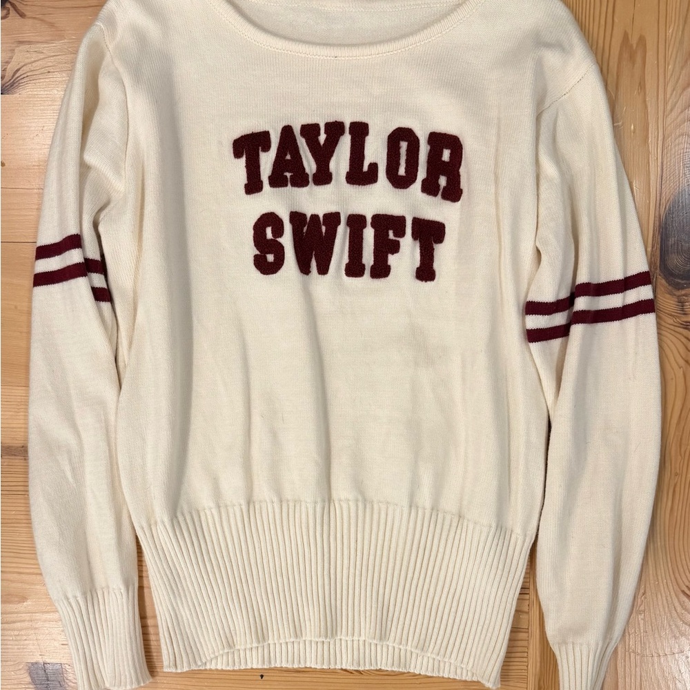 Taylor Swift RED Varsity Sweater